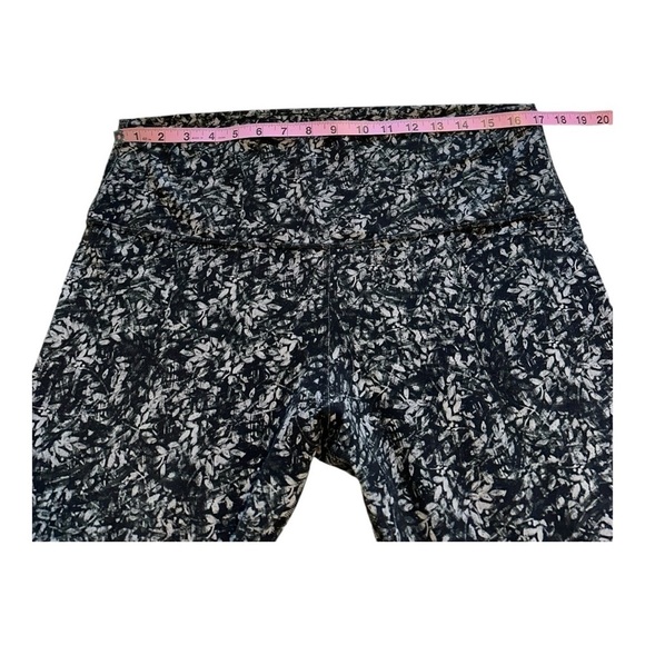 Lululemon Align High-Rise Crop 21" | Blossom Overlay Starlight Multi - Size 16 - Picture 6 of 9